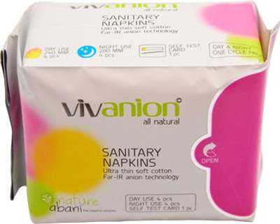 

Vivanion Anion striped Napkin Sanitary Pad(Pack of 8)