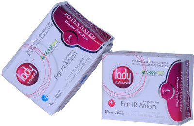 

Lady Anion Far Infrared Sanitary Pad(Pack of 2)