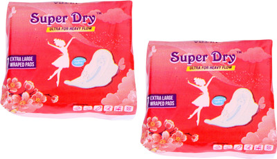 

Superdry Ultra XXL for Heavy Flow Sanitary Pad(Pack of 2)