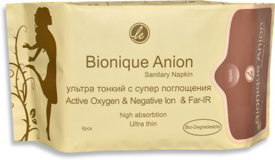 

Bionique Anion Sanitary Pad(Pack of 8)