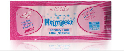 

Hamper Ultra Thin With Wings Sanitary Pad(Pack of 30)