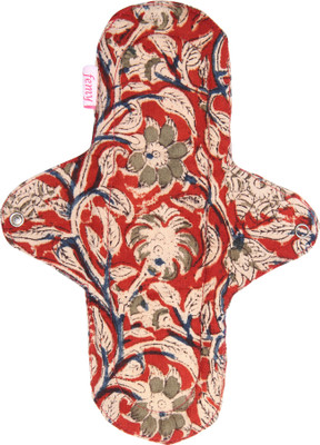 

Femy Washable & Reusable Cloth Pad-Kalamkari Maroon Sanitary Pad
