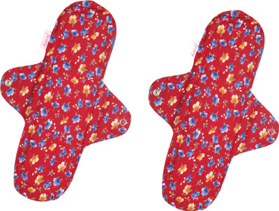 

Femy Washable & Reusable Cloth Pad – Floral Design Sanitary Pad(Pack of 2)