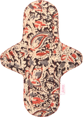 

Femy Washable & Reusable Cloth Pad-Kalamkari Black Sanitary Pad