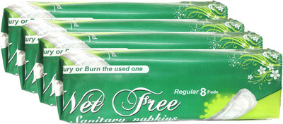 

Wet Free Pure cotton Sanitary Pad(Pack of 4)