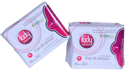 

Lady Anion Far Infrared Sanitary Pad(Pack of 2)