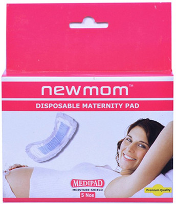 

Newmom Disposable Maternity Pads (Medi)- Pack of 5 Sanitary Pad(Pack of 5)