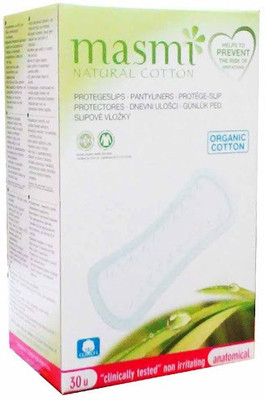 

Masmi Organic Cotton Anatomical Pantyliner