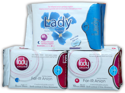 

Lady Anion Ultra Clean Wings Sanitary Pad(Pack of 3)