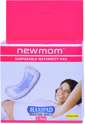

Newmom Maternity Pad + Fixator (Combo Pack) Sanitary Pad(Pack of 5)