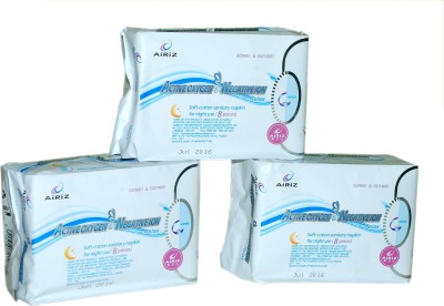 Flipkart - Tiens medicated with negative ions Sanitary Pad(Pack of 24)