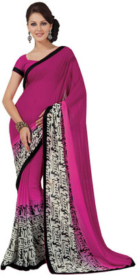 

Indian Wear Online Printed Fashion Pure Chiffon Saree(Multicolor), Multicolor548