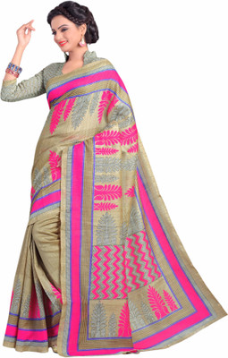 

Sunaina Printed Mysore Cotton Saree(Multicolor)