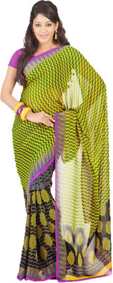 

Indian Wear Online Printed Fashion Art Silk Saree(Multicolor), Multicolor147