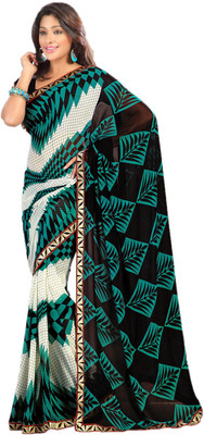 

Party Wear Dresses Printed Fashion Art Silk Saree(Multicolor), Multicolor150