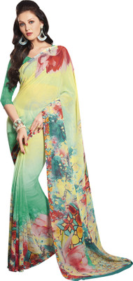 

Vishal Self Design Bollywood Georgette Saree(Multicolor)