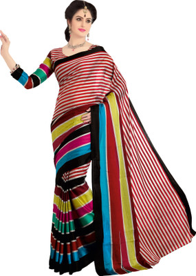 

M.S.Retail Solid Bollywood Cotton Saree(Multicolor)