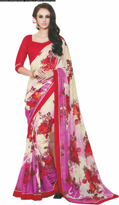 

Jiya Self Design, Printed Fashion Art Silk, Cotton Saree(Multicolor)