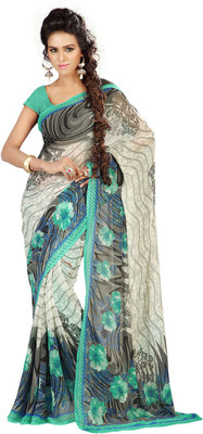 

Stylish Girls Printed Fashion Georgette Saree(Multicolor), Multicolor83