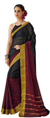 

Sunaina Printed Mysore Cotton Saree(Multicolor)