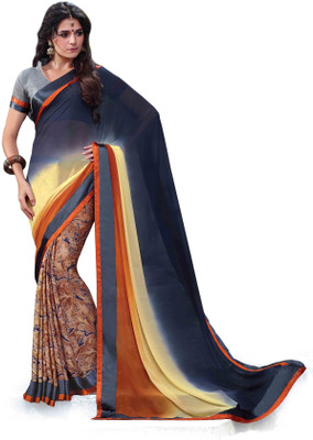 

Ridham Sarees Printed Fashion Georgette Saree(Multicolor)