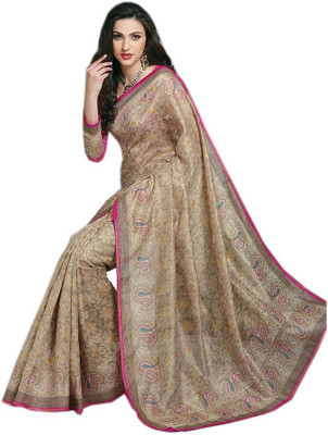 

Indian Wear Online Printed Fashion Pure Chiffon Saree(Multicolor), Multicolor272