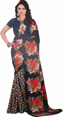 

Aarti Apparels Printed Fashion Chiffon Saree(Multicolor)