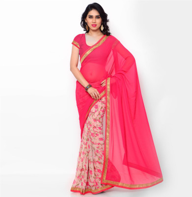 

Sunaina Printed Mysore Art Silk Saree(Multicolor)
