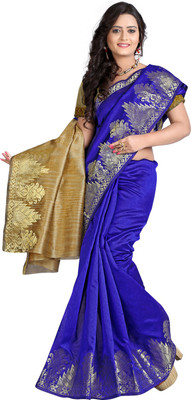 

E-Vastram Woven Fashion Art Silk Saree(Blue)