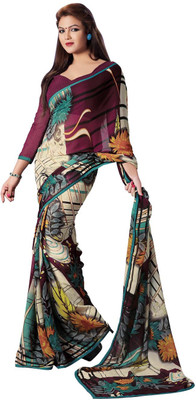 

Saara Printed Fashion Georgette Saree(Multicolor)