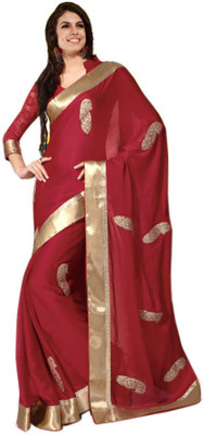 

Party Wear Dresses Printed Fashion Pure Chiffon Saree(Multicolor), Multicolor339