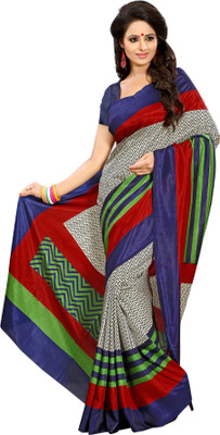 

Sunaina Printed Fashion Art Silk Saree(Multicolor)