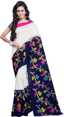

Aashritha Printed Bollywood Art Silk Saree(Beige)
