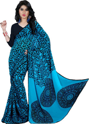 

Mathura Printed Fashion Chiffon Saree(Blue)