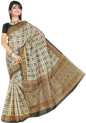 

Ishin Printed Fashion Art Silk Saree(Multicolor)