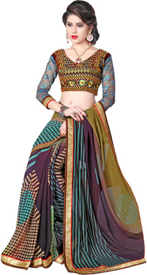 

Manthan Printed Fashion Georgette Saree(Multicolor)