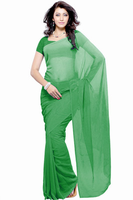

Khoobee Self Design Fashion Georgette Saree(Light Green)