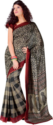 

Sunaina Printed Fashion Art Silk Saree(Multicolor)