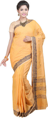 

Goodway Striped Madurai Cotton Saree(Orange)