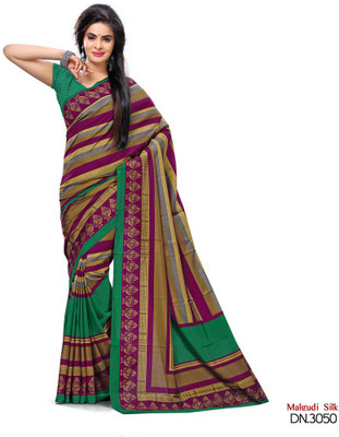 

Sunaina Printed Bhagalpuri Art Silk Saree(Multicolor)
