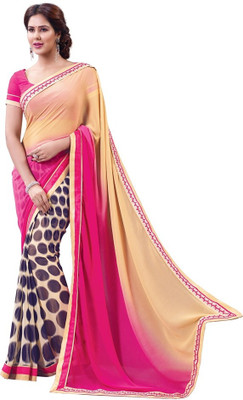 

Vipul Printed Fashion Georgette Saree(Pink)