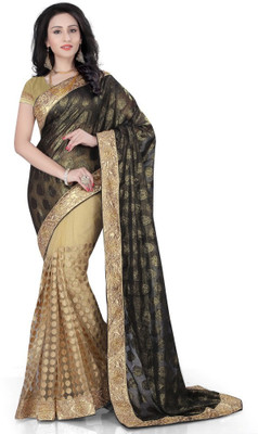 

RoopMantra Embroidered Fashion Georgette Saree(Multicolor)
