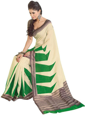 

Party Wear Dresses Printed Fashion Cotton Saree(Multicolor)