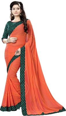 

Khushali Self Design, Printed Fashion Georgette Saree(Pink, Multicolor), Multicolor;pink