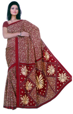 

Mihika Printed Daily Wear Crepe Saree(Multicolor)