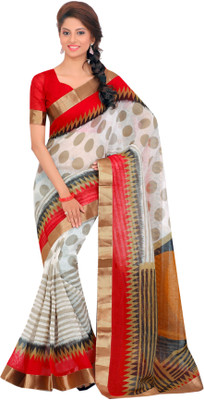 

Sunaina Printed Fashion Art Silk Saree(Multicolor)