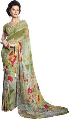 

Vishal Self Design Bollywood Georgette Saree(Multicolor)