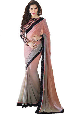 

Party Wear Dresses Printed Fashion Art Silk Saree(Multicolor)