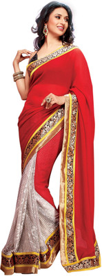 

Ridham Sarees Printed Fashion Handloom Georgette Saree(Multicolor)