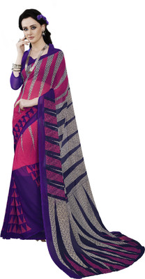 

Ewows Printed Fashion Georgette Saree(Multicolor)